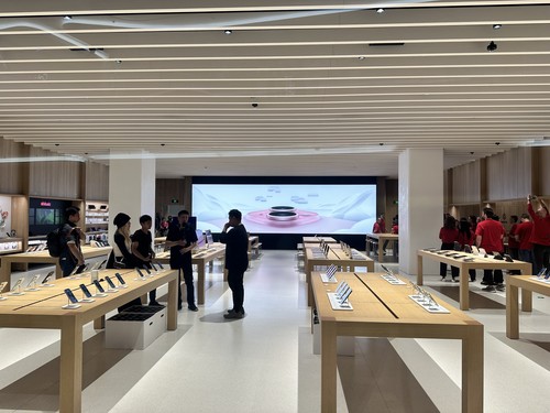 苹果Apple Store温州万象城店正式开业 果粉别错过！